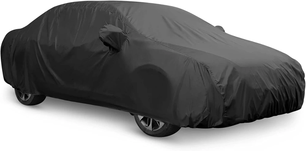 Uxcell 3xl automobilio uždangalas, neperšlampamas, skirtas visoms oro sąlygoms, pilnas garažas, apsauga nuo lietaus ir saulės, universalus, skirtas sedanui, 490 x 180 x 160 cm