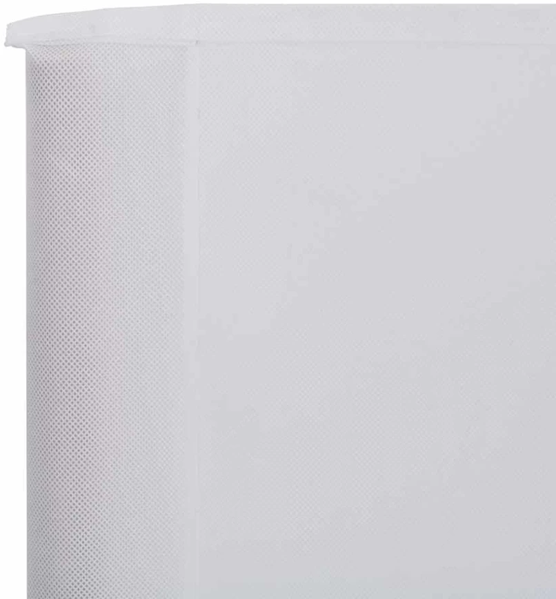 Uždanga nuo vėjo, 3 plokštės, smėlio balta, 400x80cm, audinys
