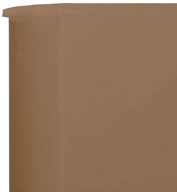 Uždanga nuo vėjo, 6 plokštės, taupe sp., 800x80cm, audinys
