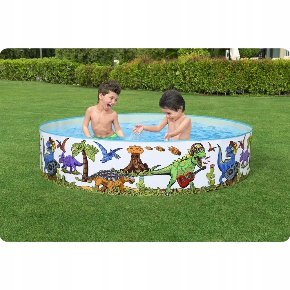 Vaikiškas sodo baseinas dinozauras 183 x 38 cm Bestway 55022