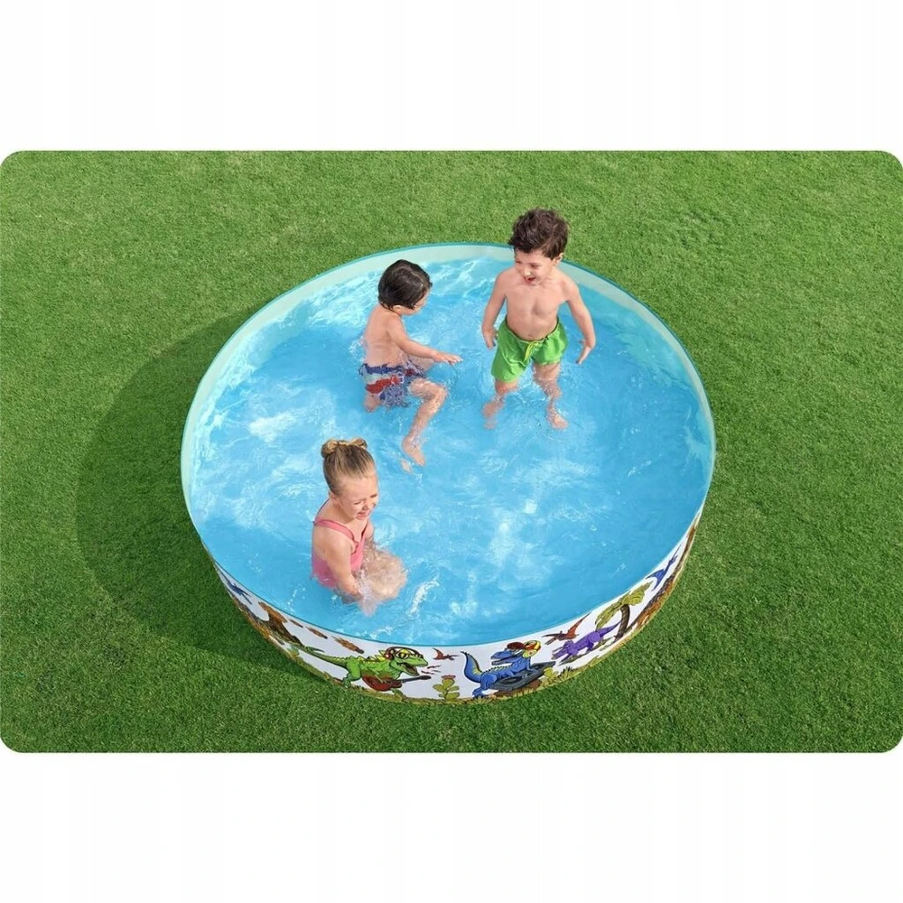 Vaikiškas sodo baseinas dinozauras 183 x 38 cm Bestway 55022