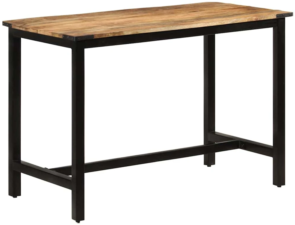 Valgomojo stalas, 110x60x76 cm, mango medienos masyvas