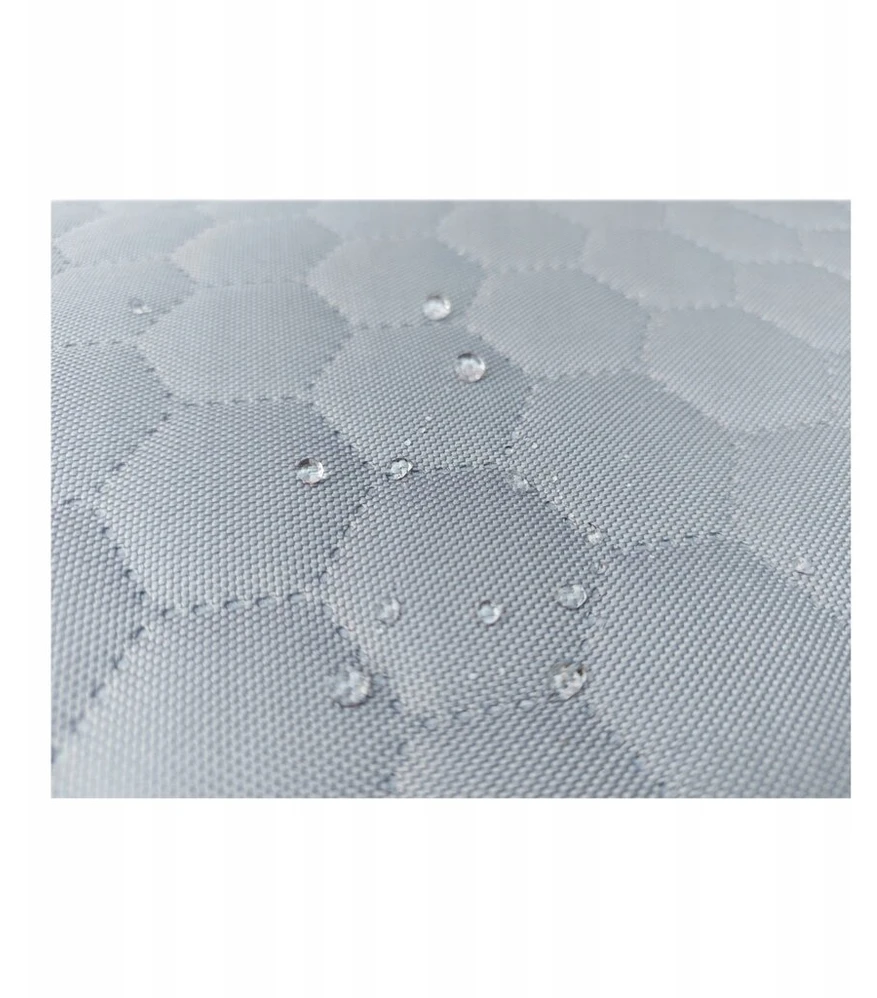 Vandeniui atspari dygsniuota sodo pagalvėlė honey - hexagon 40x60 antracito pilka