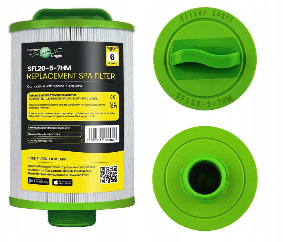 Vandens filtro įdėklas baseinui Filterlogic Sfl20-5-7-hm, suderinamas su Psant20p4