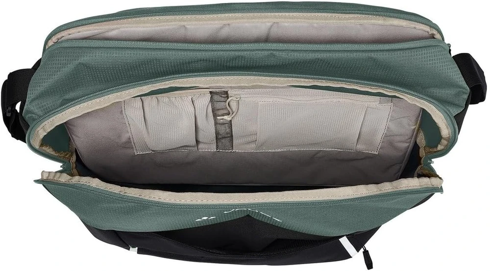 Vaude Cycle Messenger L - kurjerio krepšys dviračiui su 20 litrų talpa - su apsauga nuo lietaus