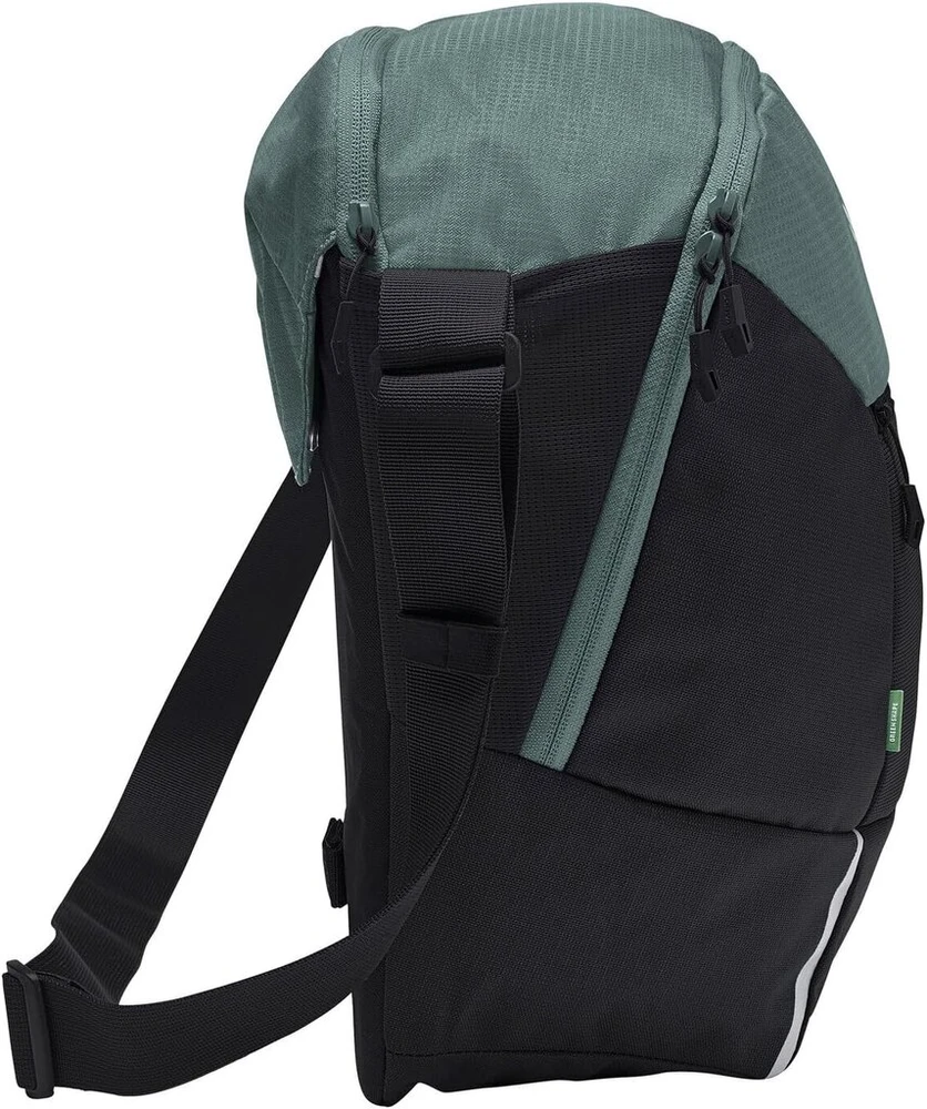 Vaude Cycle Messenger L - kurjerio krepšys dviračiui su 20 litrų talpa - su apsauga nuo lietaus