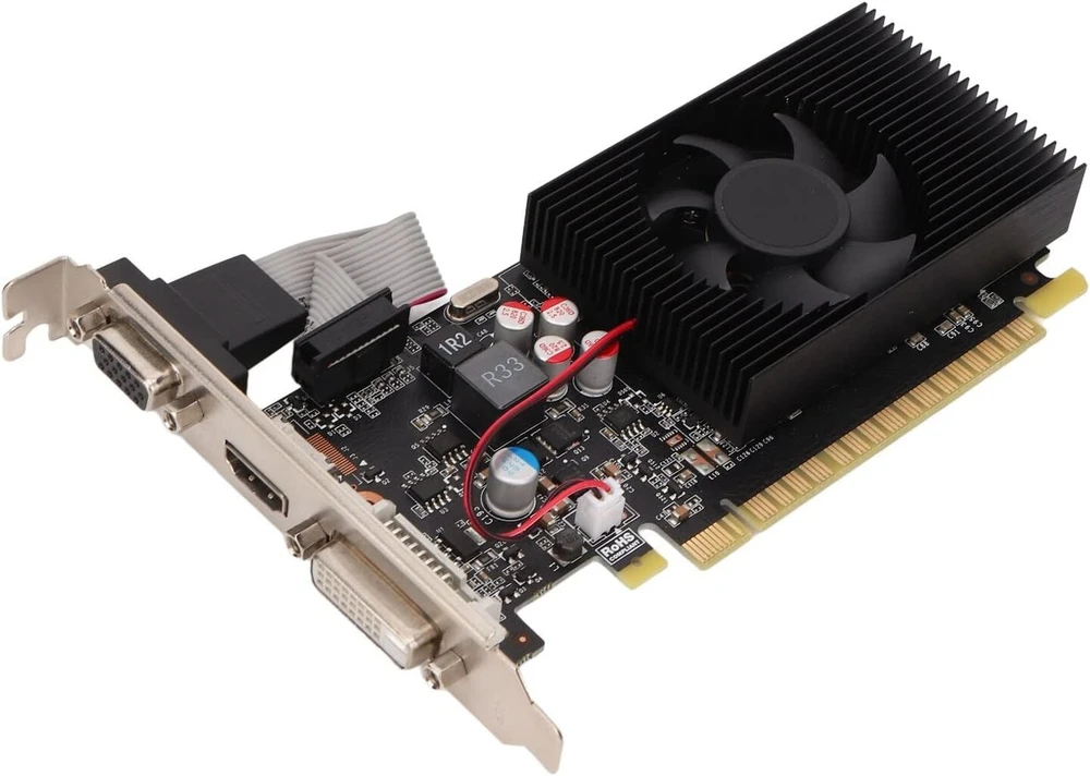 Vbestlife gt730 4gb ddr3 128bit pci express 2.0 x8 žemo profilio vaizdo plokštė su dvi vga hdmi sąsaja pc vaizdo plokštė