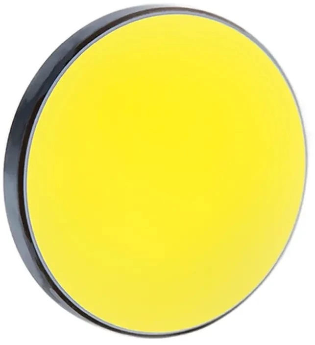 Veidrodis paauksuotas co2 lazerinis braižytuvas 19mm x 3mm atspindžio spindulys