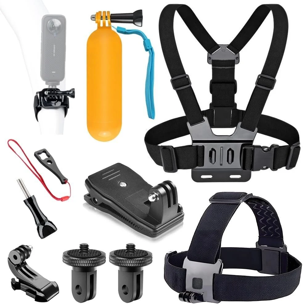 Objektyvas Veiksmo kameros tvirtinimo rinkinys Insta360 X4/x3/x2/ace Pro/ace