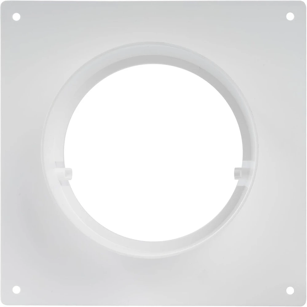 Vent Systems 100 mm ventiliacijos ortakių jungties flanšas, tiesus ventiliacijos vamzdis, plastikinis ortakių jungties plokštė vėsinimo, šildymo, vėdinimo sistemoms, hvac 10 cm