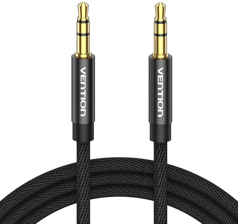 Vention Aux laidas 3.5mm audio laidas - moteriškas audio lizdo laidas ausinėms, suderinamas su Galaxy S10, Hifi sistema, garsiakalbiu, soundbar, Tv Echo, namų automobilių radijo imtuvais, išmaniaisiais telefonais, Mp3 grotuvais