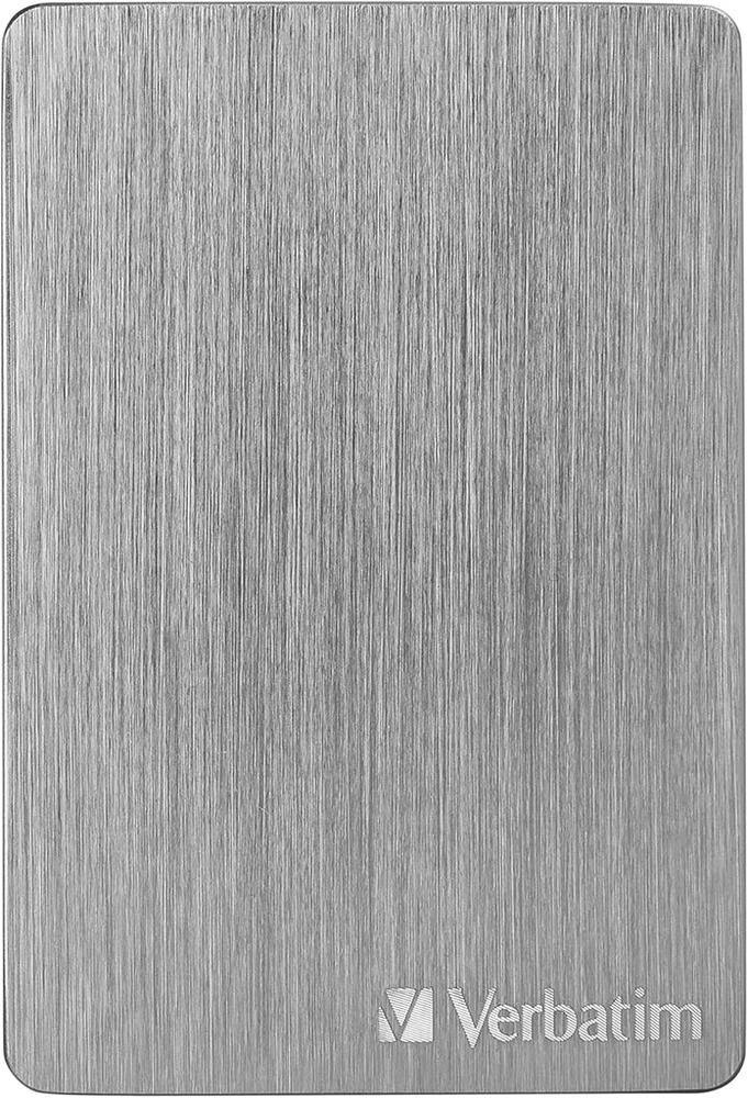 Verbatim Store 'n' Go Alu Slim 2tb Kosminė pilka išorinis kietasis diskas Usb 3.2 Gen 1 išorinis aliuminio kietasis diskas, skirtas Windows & Mac Os X nešiojamasis kietasis diskas Usb kietasis diskas