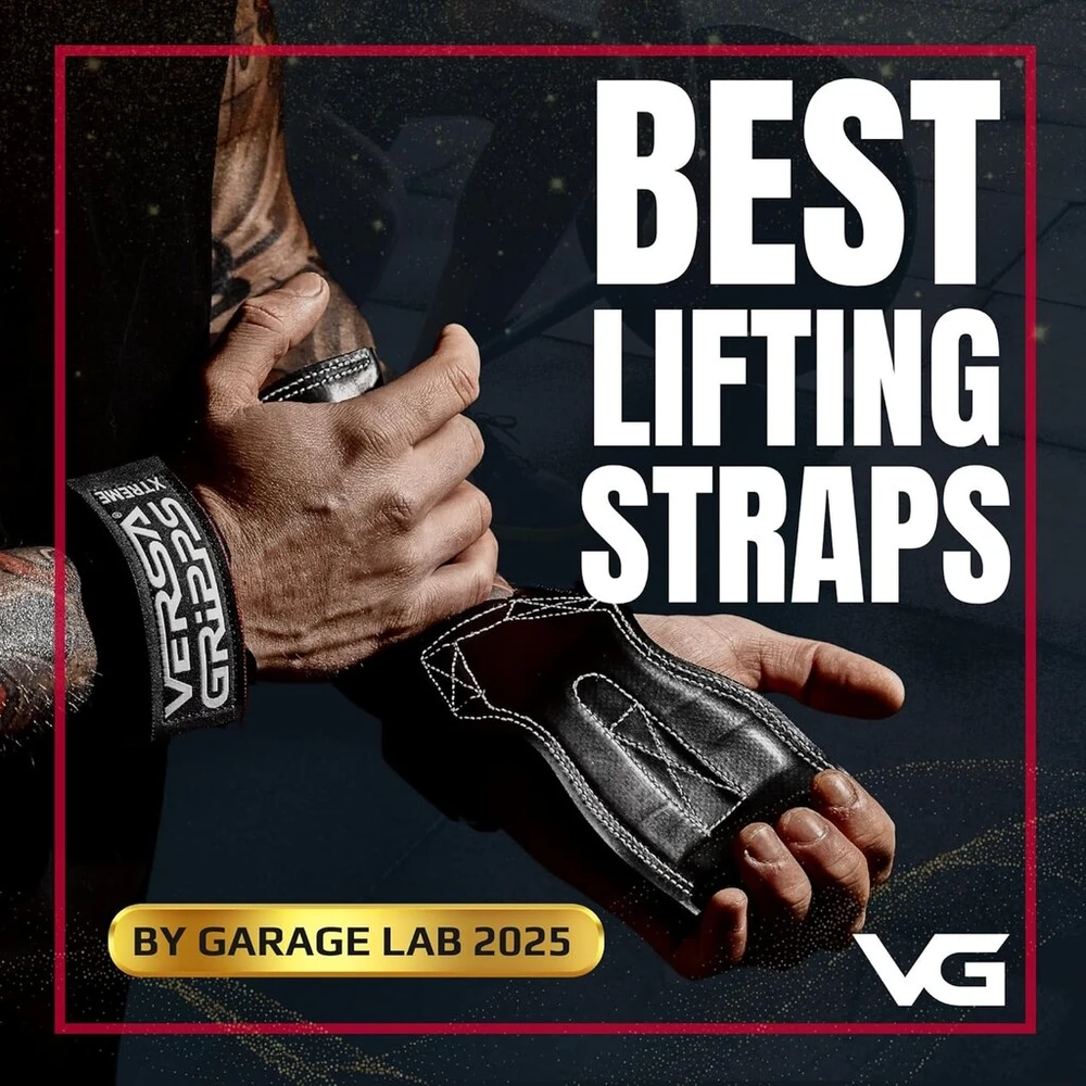 Versa Gripps® Fit Pro riešo dirželiai suaugusiems, geriausias treniruočių aksesuaras, mėlyna hortenzija, D/k