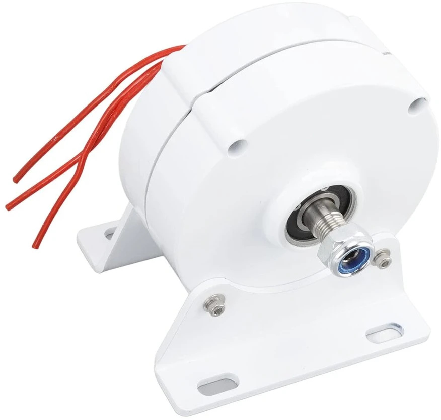 Vertikalus horizontalus vėjo 3 fazių generatorius, 6000 W, 750 aps/min, generatoriaus elektrinis variklis [nd-feb nuolatinis magnetas 3 fazių] (48 V)
