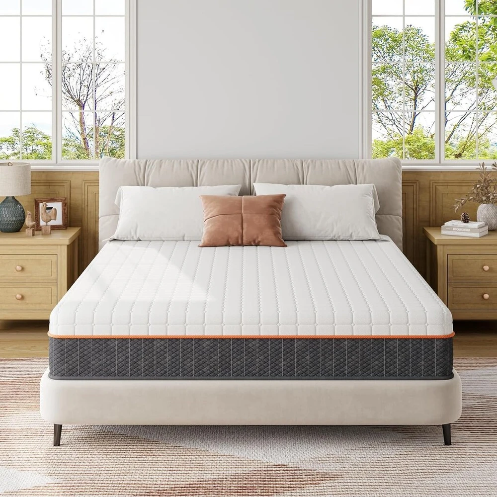 Vesgantti čiužinys 90 x 200 cm, ergonomiškas šaltojo putų poliuretano čiužinys, 7 zonų, 26 cm aukščio, vidutinio kietumo, sertifikuotas pagal Oeko-tex standartą, su orui laidžiu užvalkalu