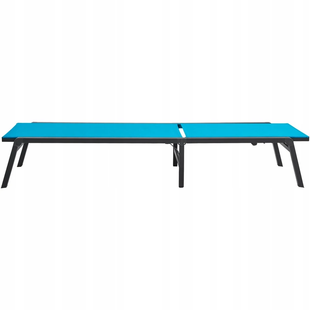 Vevor gultas 182x60x88cm mėlyna 2 vnt apkrova 181,44kg sulankstoma