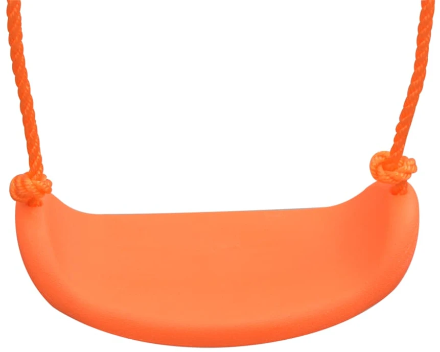Vienvietės sūpynės, oranžinės spalvos