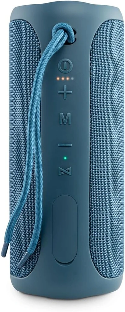 Kompiuterio kolonėlės Vieta Pro galingas bluetooth garsiakalbis, atsparus vandeniui, 10 valandų baterija, mikrofonas, didelis garsiakalbis, true wireless, aux in, usb, balso asistentas ir apšvietimo sistema | #party Mėlyna