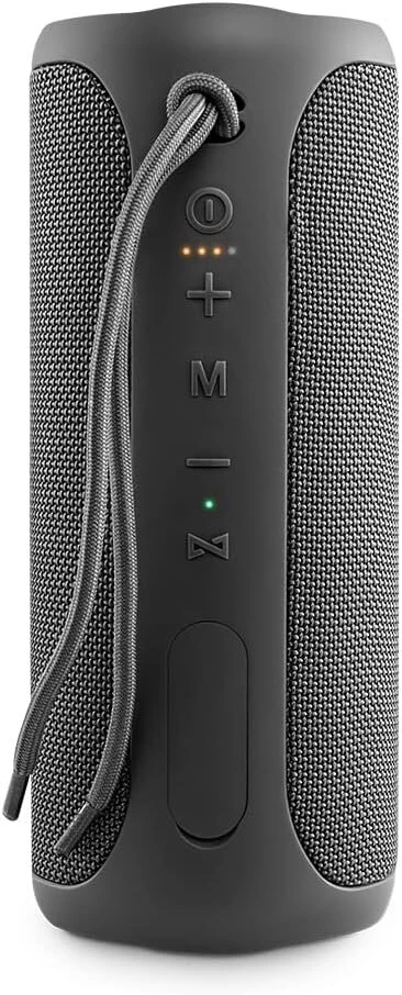 Kompiuterio kolonėlės Vieta Pro galingas bluetooth garsiakalbis, atsparus vandeniui, 10 valandų baterija, mikrofonas ir fm radijas. nešiojamas garsiakalbis, didelis true wireless, aux-in, usb, balso asistentas ir apšvietimo sistema