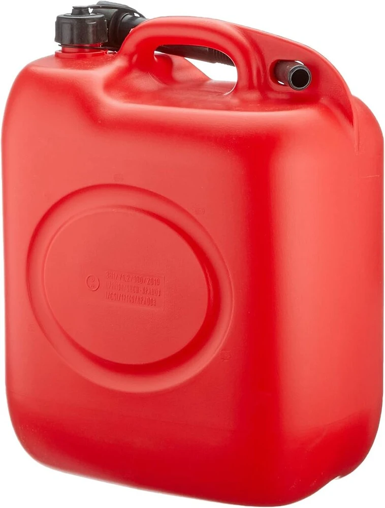 Vigor raudonas plastikinis kanistras, 20 l