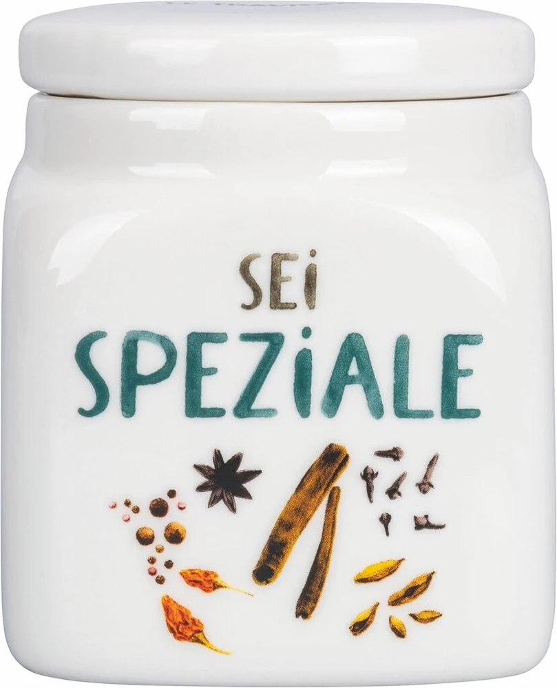 Villa D'este Home Tivoli Le Travisate prieskonių indelis, 500 ml, porcelianas, new bone china