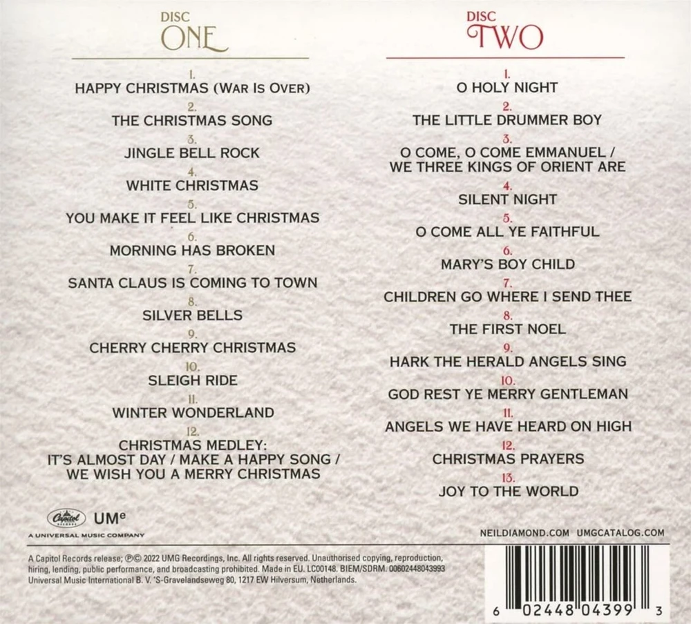 Vinilinė plokštelė Neil Diamond Christmas