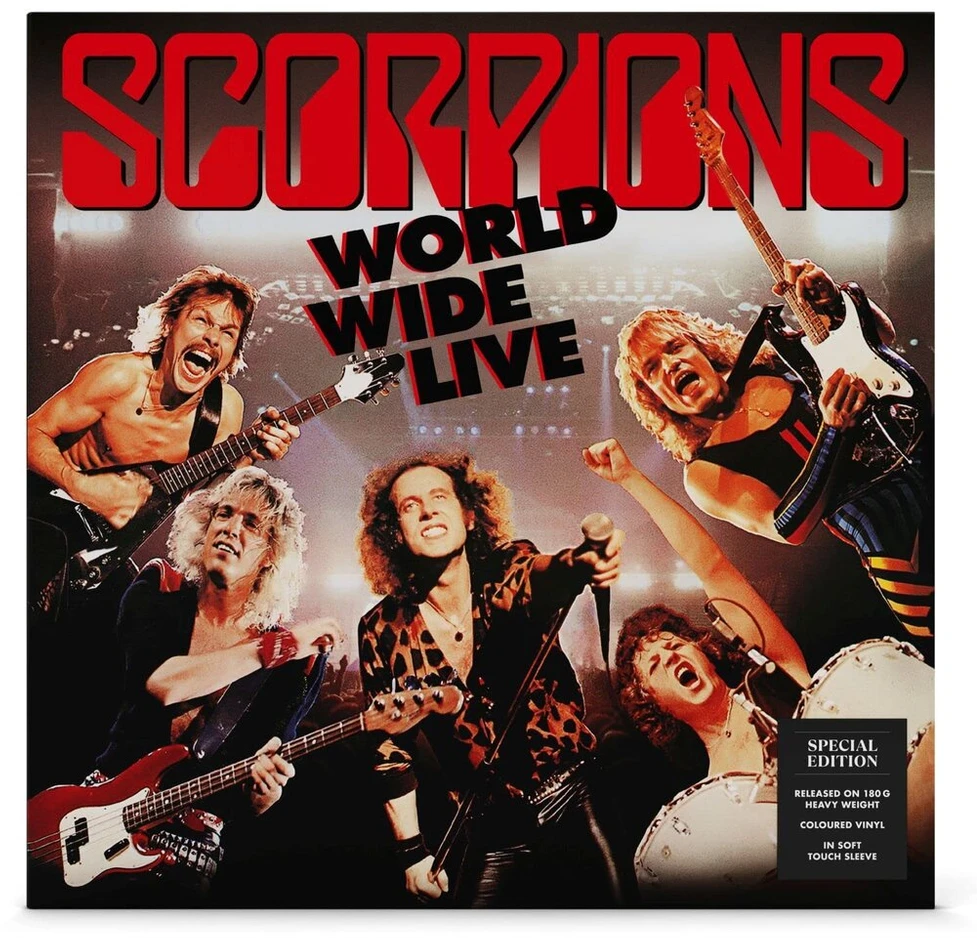 Vinilinė plokštelė World Wide Live (180g, atverčiamas 2lp, skaidrus oranžinis vinilas)