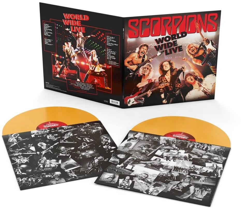 Vinilinė plokštelė World Wide Live (180g, atverčiamas 2lp, skaidrus oranžinis vinilas)