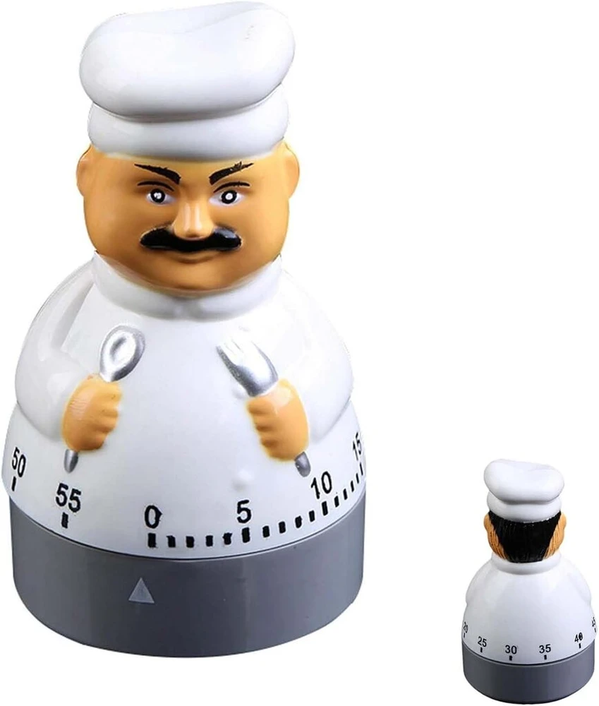 Virtuvės laikmatis su šefo dizainu