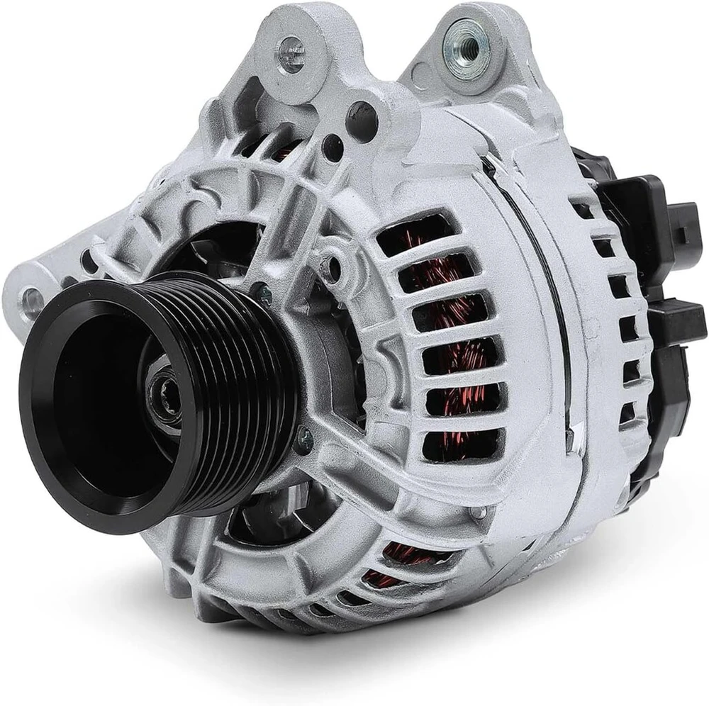 Volkswagen Generatorius Frankberg 2-pin, 120a, 12v, su laisvos eigos skriemuliu