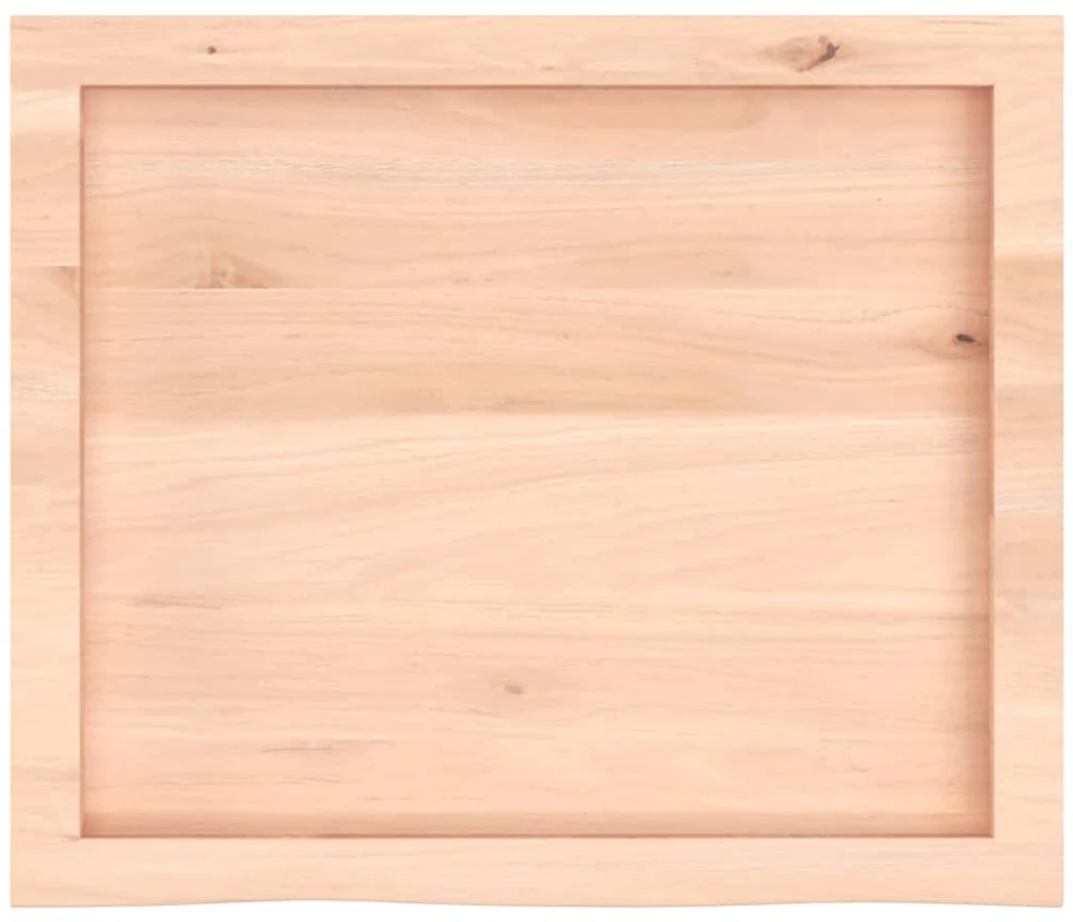 Vonios kambario stalviršis, 60x50x(2-6) cm, medienos masyvas