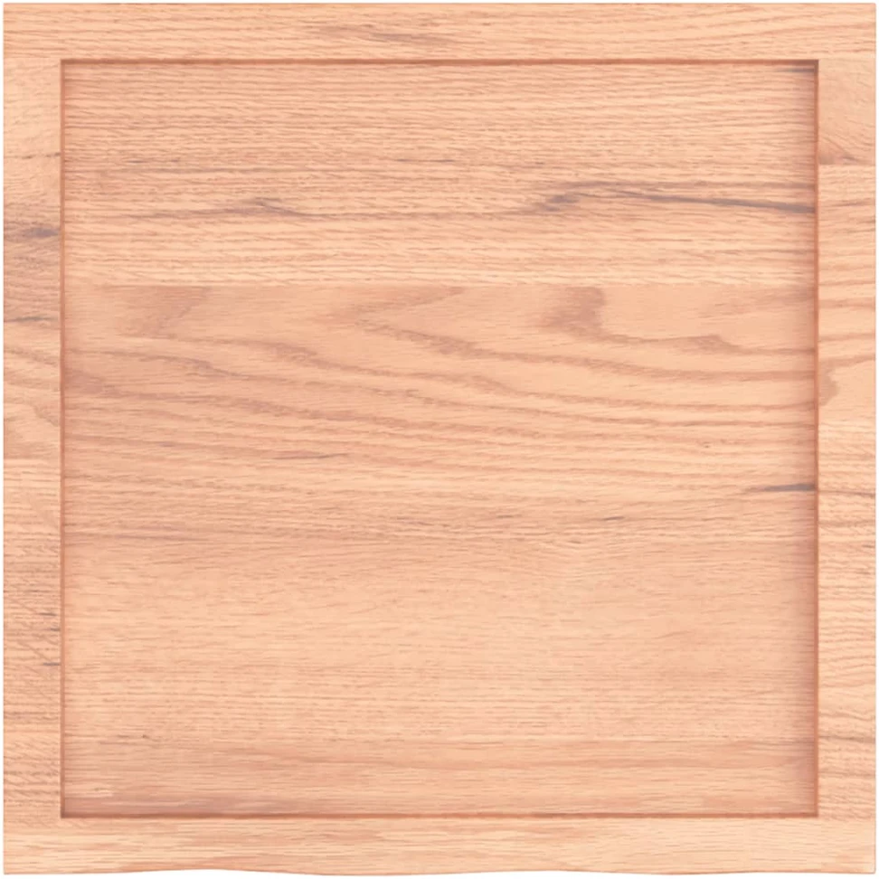 Vonios stalviršis, šviesiai rudas, 60x60x(2-4) cm, mediena