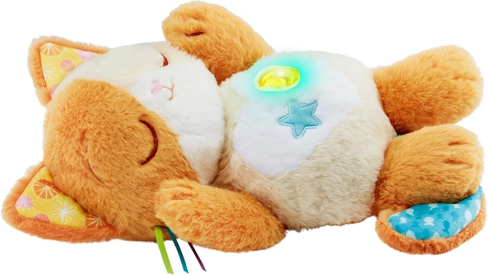 Vtech "miego Katytė" – minkštas žaislas su melodijomis ir švieselėmis