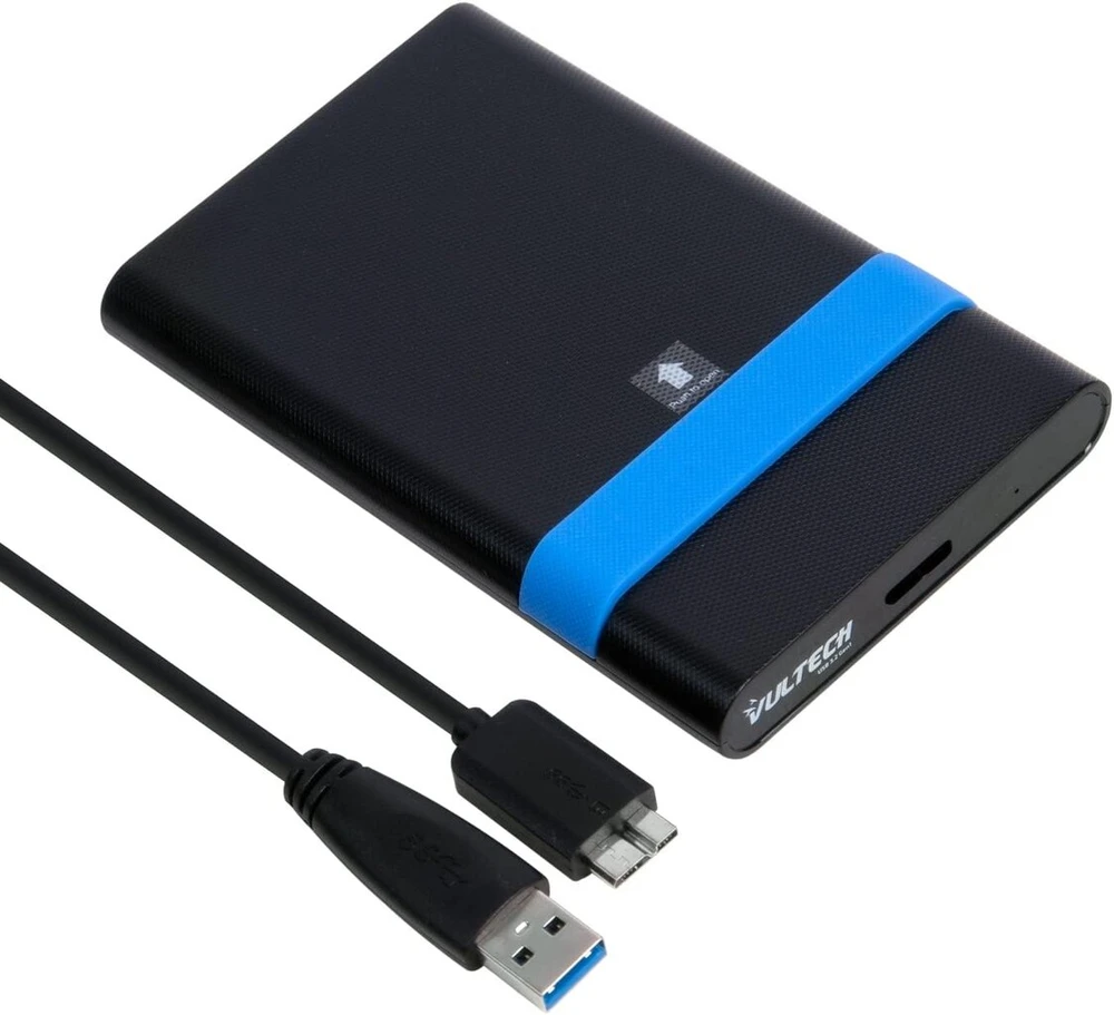 Vultech Gs-15u3 išorinis standžiojo disko dėklas 2.5 colio Sata Iii Ssd/hdd iki 9.5mm 8tb 6gbps Uasp Super Speed su Usb 3.0 laidu suderinamas su Western Digital, Toshiba, Seagate, Hitachi, Ps4, XBOX