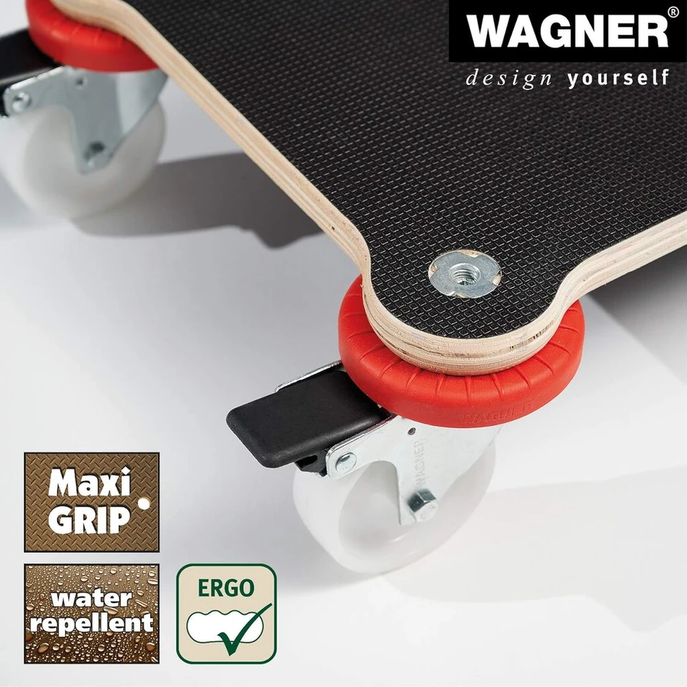 Wagner Transportavimo vežimėlis su rankena, 200 kg, 71x31x12.5 cm