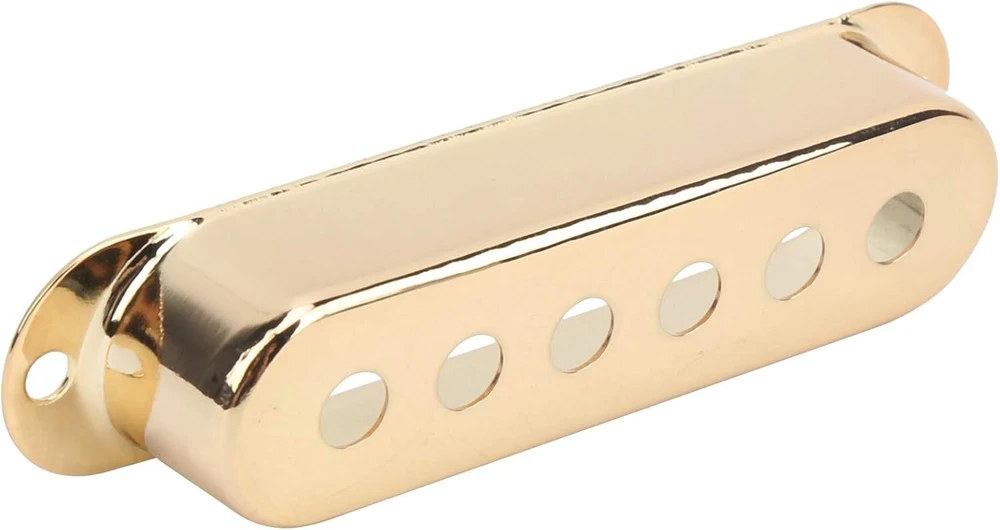 Walfront vienos ritės pikapo dangteliai 48/50/52 mm, 3 vnt., žalvarinis vienos ritės pikapo dangtelis elektrinei gitarai St Sq (auksinis)