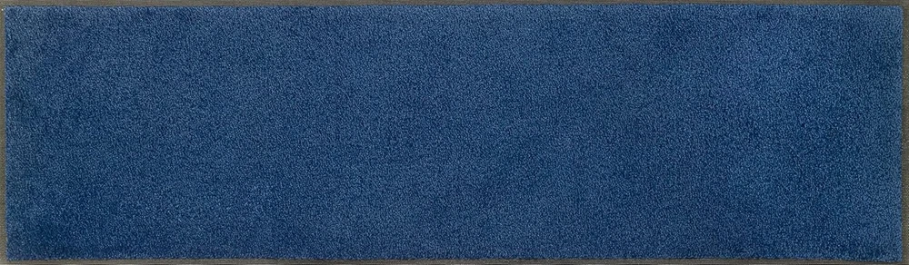 Wash+dry durų kilimėlis, Original Navy, naudojimui viduje ir lauke, skalbiamas, mėlynas (35 x 120 cm)