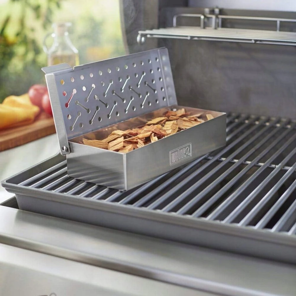 Weber Hickory medžio drožlės 700g - laukinei kiaulienai, jautienai