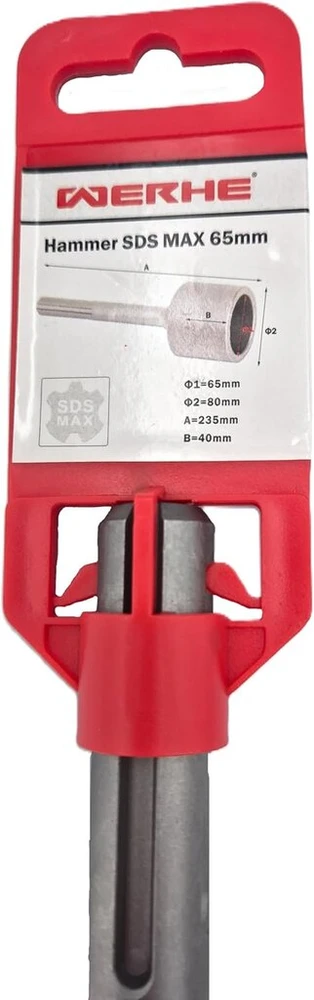 Werhe® Jack Hammer Star Picket Driver kaltas griovimo darbams Sds Max plaktukams 65 x 85 x 210 cm