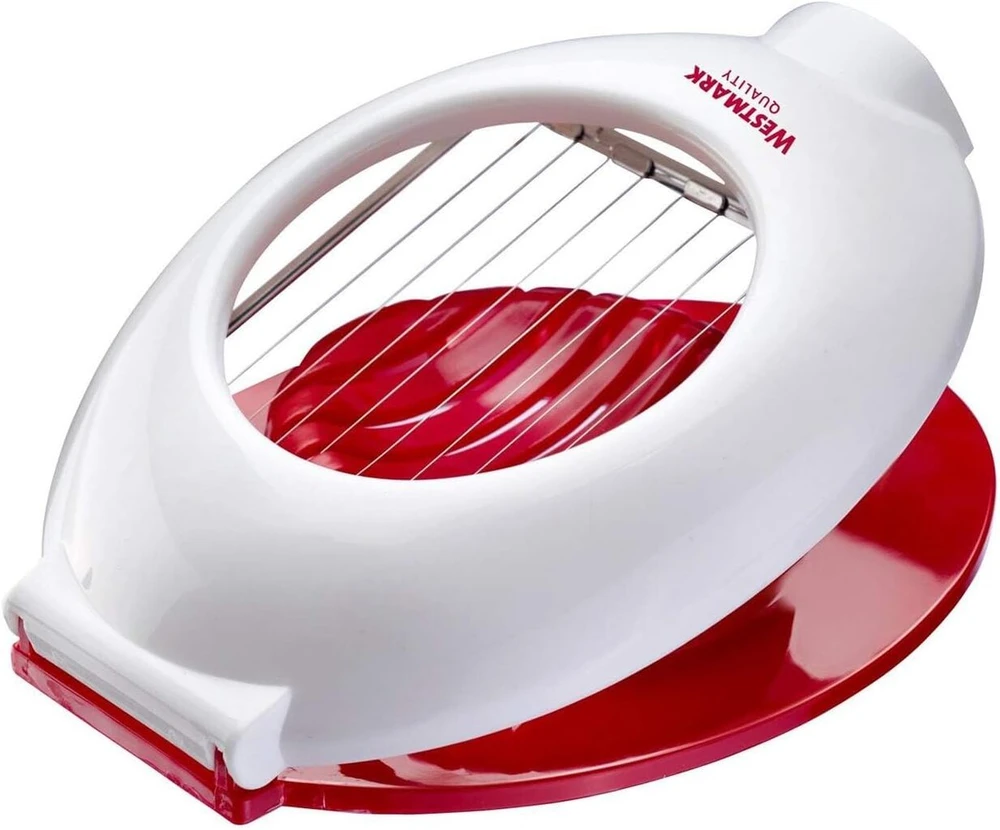 Westmark 11642260 17 x 13 x 3.1 cm caprese mozzarella pjaustyklė / daliklis individualiai įtemptas nerūdijantis plienas plastikas nerūdijantis plienas raudona / balta
