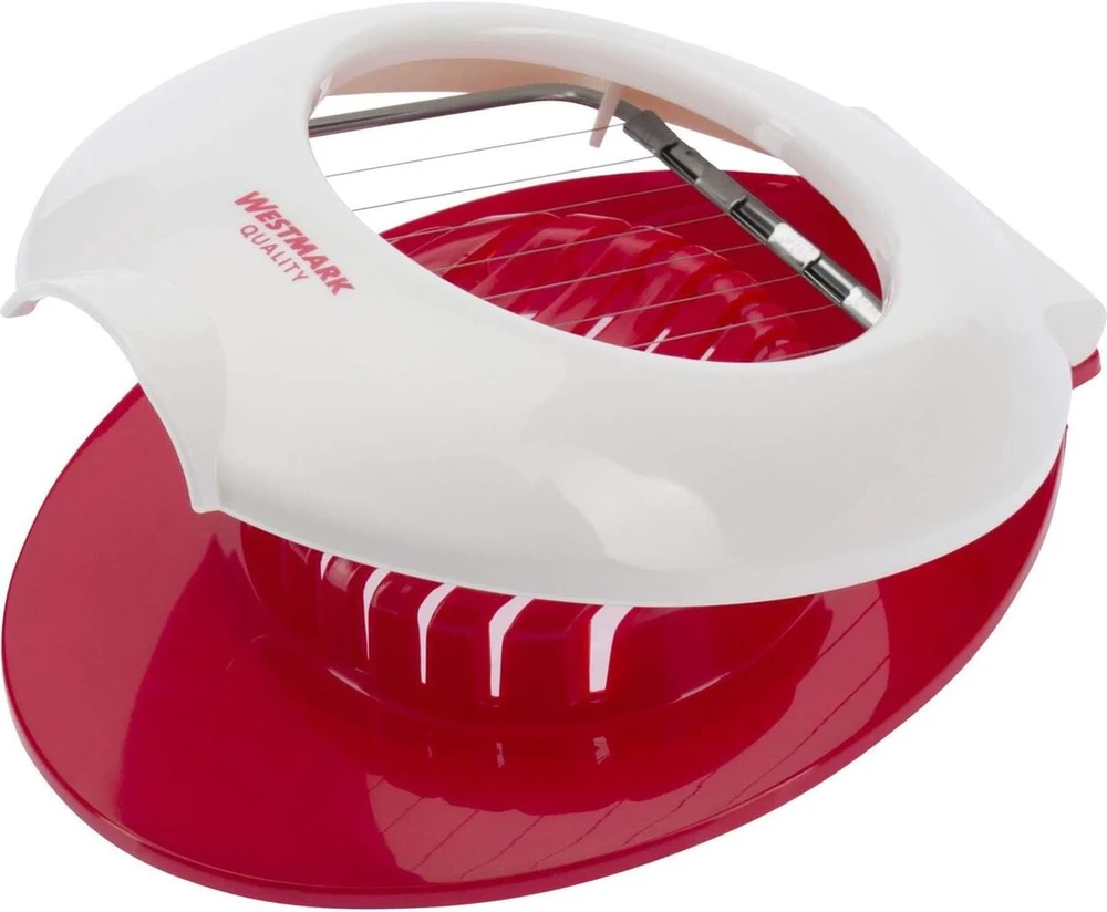 Westmark 11642260 17 x 13 x 3.1 cm caprese mozzarella pjaustyklė / daliklis individualiai įtemptas nerūdijantis plienas plastikas nerūdijantis plienas raudona / balta