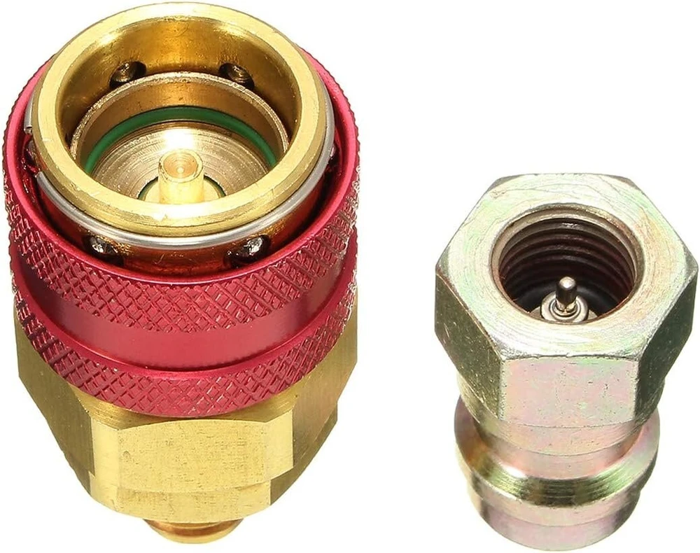 Wobekuy žemo slėgio prailginimo adapteris R134a freono greito sujungimo adapteris automobilių oro kondicionavimo priedai