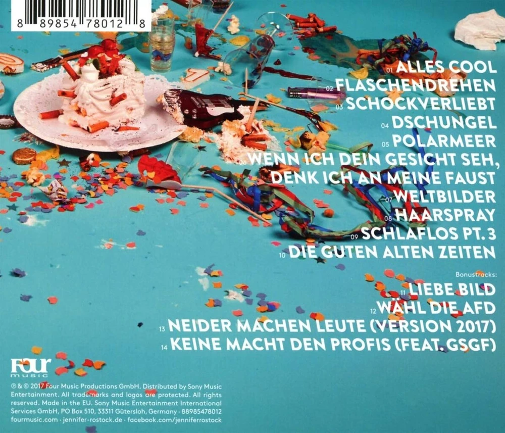 Vinilinė plokštelė Worst of Jennifer Rostock
