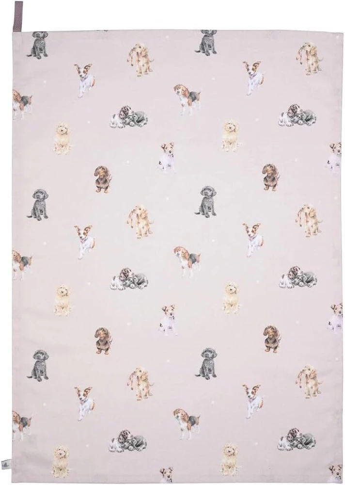 Wrendale Designs arbatos rankšluostis „a Dog's Life“