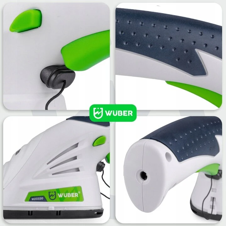 Wuber akumuliatorinės sodo žirklės gyvatvorėms, žolei, belaidės, 110 cm