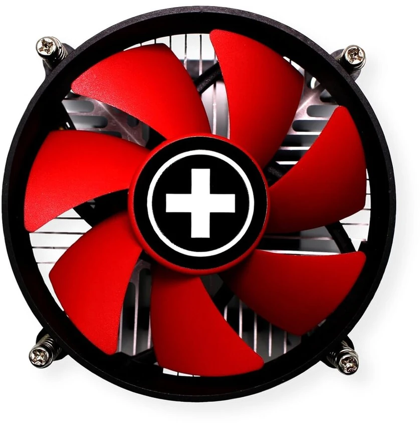 Xilence Xc032 Cooler Performance C aušinimo ventiliatorius, juodas/raudonas