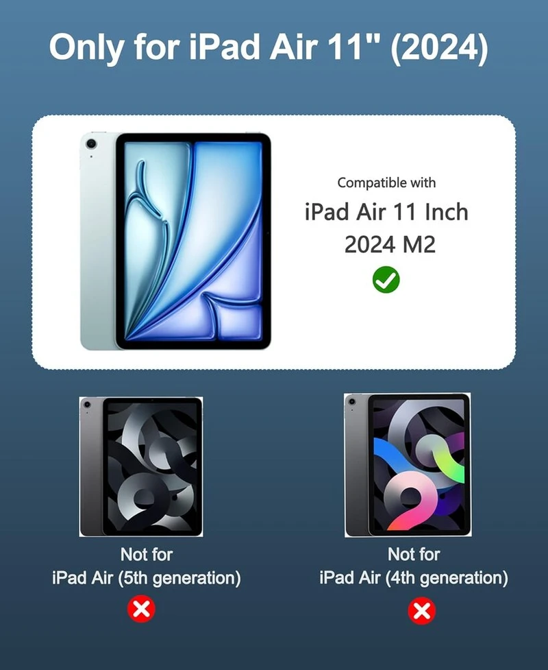 Xiron 3 vnt. popieriaus plėvelės rinkinys, skirtas Ipad Air 11 colių 2024 M2, matinė popieriaus apsauginė plėvelė, skirta rašymui ir piešimui – neatspindi šviesos, nepalieka pirštų atspaudų, atspari įbrėžimams / didelis jautrumas
