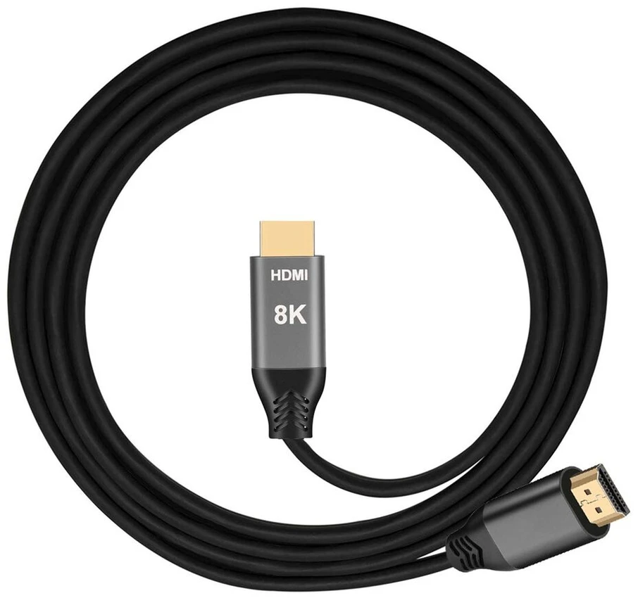 Xiwai Hdmi 2.1 kabelis ultra hd uhd 8k 60hz 4k 120hz kabelis 48gb su audio ir ethernet hdmi kabeliu 1m-5m (5.0m)