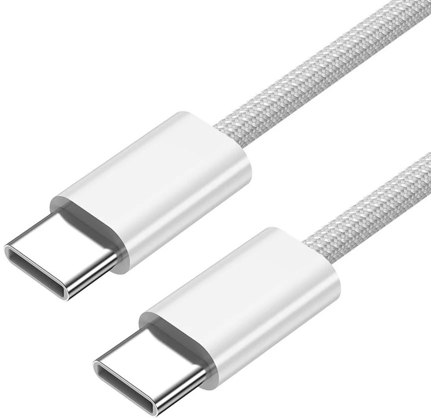 Xiwai usb c kabelis 27w 65w 480mbps duomenų perdavimo kabelis type c greitas įkrovimas mobiliesiems telefonams planšetiniams kompiuteriams nešiojamiesiems kompiuteriams 2m baltas