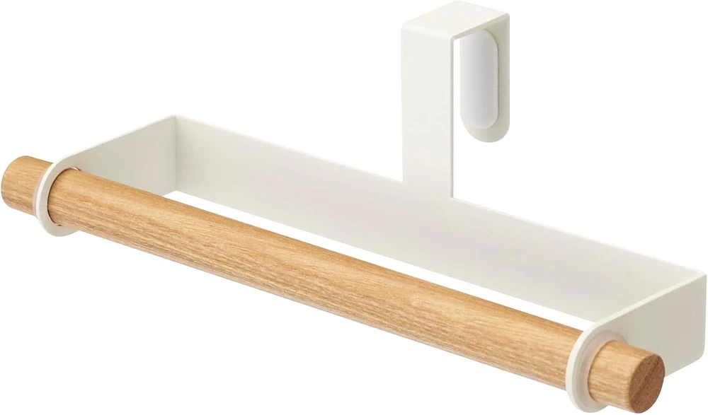 Yamazaki home Tosca virtuvinis rankšluosčių laikiklis, baltas